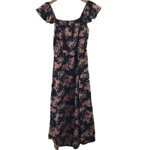 Amuse Society Sweeter Than You floral dress size XS